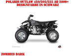 Zombies Dark for Polaris Outlaw 450/500/525 up 2009+